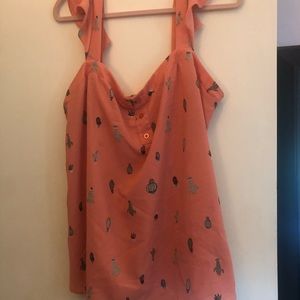 Torrid 2x Cactus Top